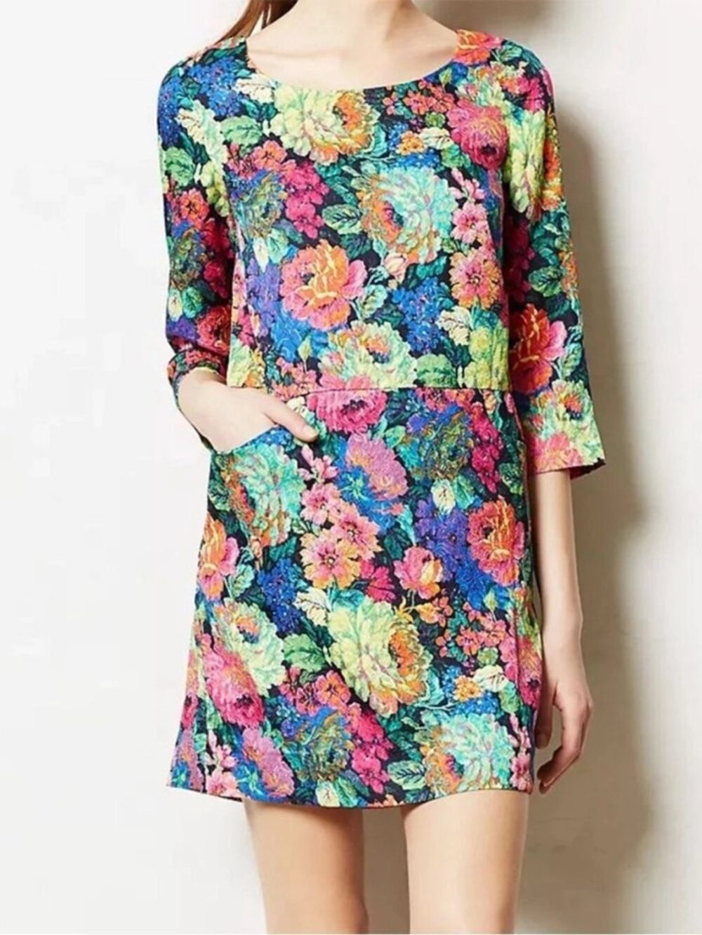 Anthropologie HD in Paris Shift Dress NWT